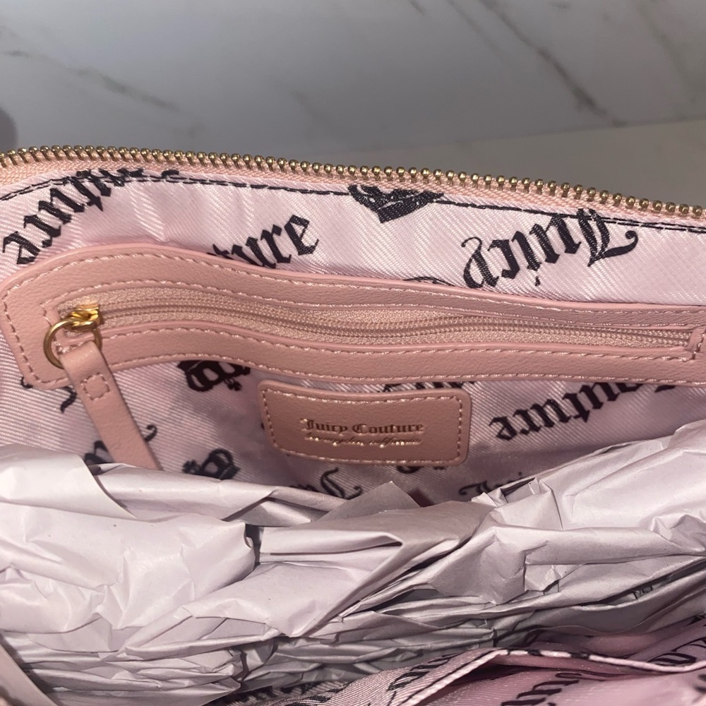 Juicy Couture Tied With A Bow shoulder bag- pink diamond - Picture 8 of 8
